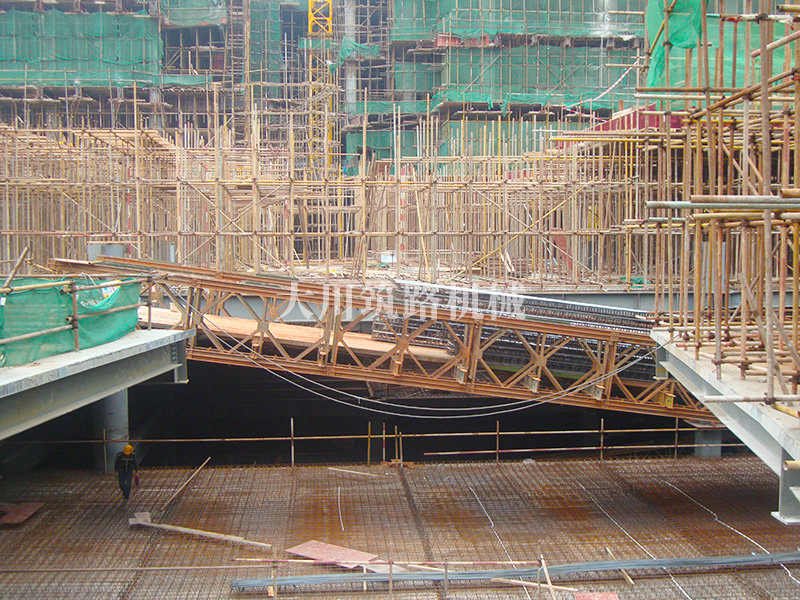 中建三局梅林项目钢桥图片